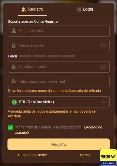 93v.com - acessar em protegido página de login